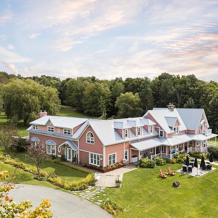 Auberge Le Tricorne North Hatley Exteriér fotografie